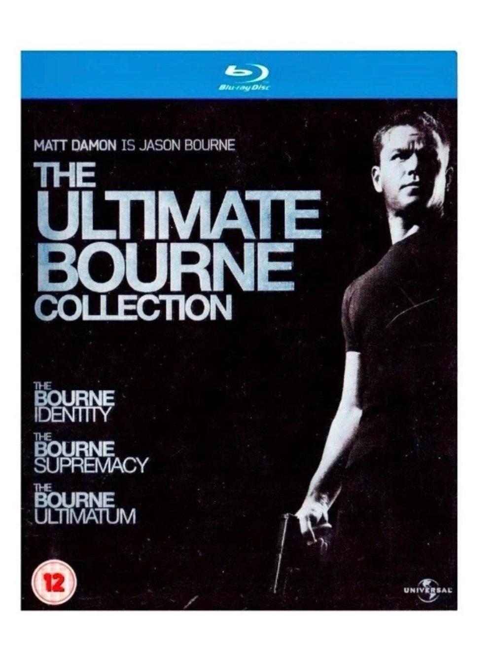The Ultimate Bourne Collection (Blu-ray, 2009, 3-Disc Set)